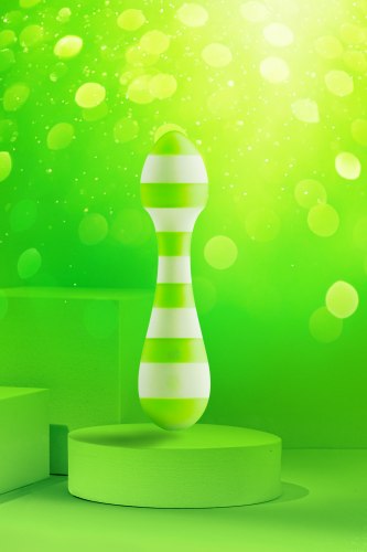 Vibrátor Glitz Green Girl