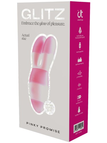 Mini vibrátor Glitz Pinky Promise