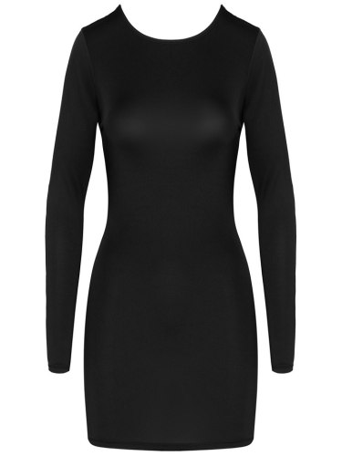 Minišaty s dlouhými rukávy a odhalenými zády Cottelli