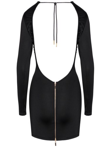 Minišaty s dlouhými rukávy a odhalenými zády Cottelli