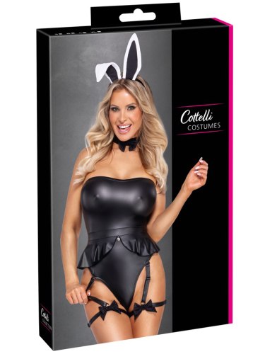 Kostým Králíček – body, obojek a čelenka