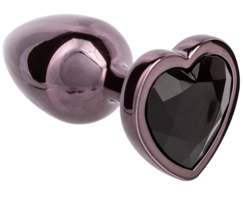Kovový anální kolík se srdíčkem Jewel Small