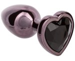 Kovový anální kolík se srdíčkem Jewel Small