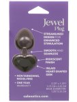 Kovový anální kolík se srdíčkem Jewel Small
