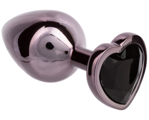 Kovový anální kolík se srdíčkem Jewel Large