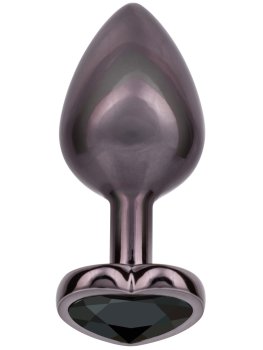 Kovový anální kolík se srdíčkem Jewel Large – Anální šperky