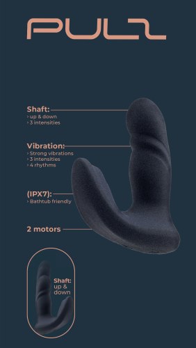 Přirážecí unisex vibrátor Pulz Blake
