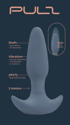 Přirážecí a vibrační anální kolík Pulz Phoebe