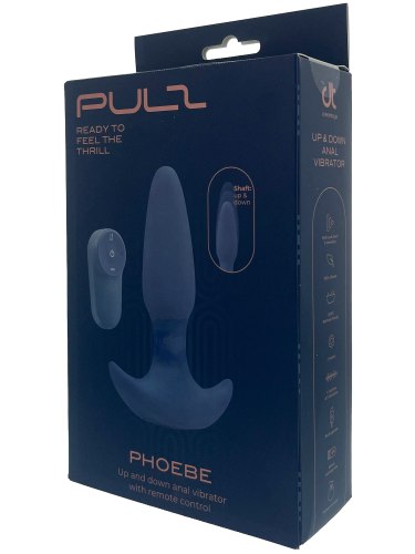 Přirážecí a vibrační anální kolík Pulz Phoebe