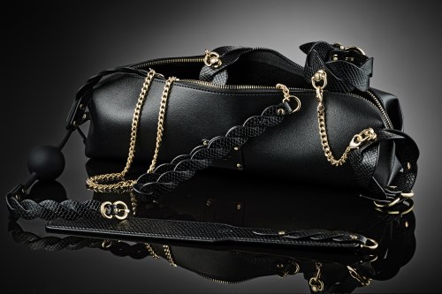 BDSM sada s pleteným designem Guilty Pleasure, 7 ks