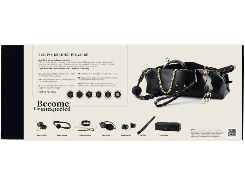 BDSM sada s pleteným designem Guilty Pleasure, 7 ks