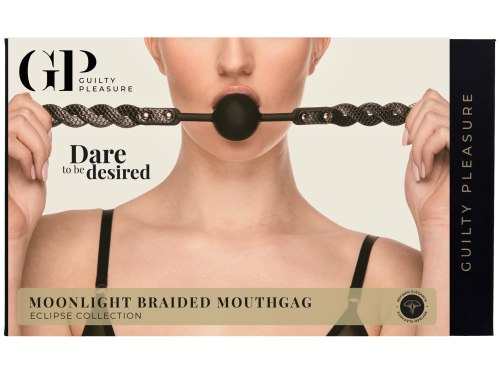 Pletený roubík s kuličkou Guilty Pleasure