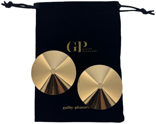 Zlaté samolepky na bradavky Guilty Pleasure