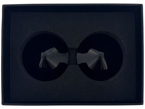 Černé samolepky na bradavky Guilty Pleasure