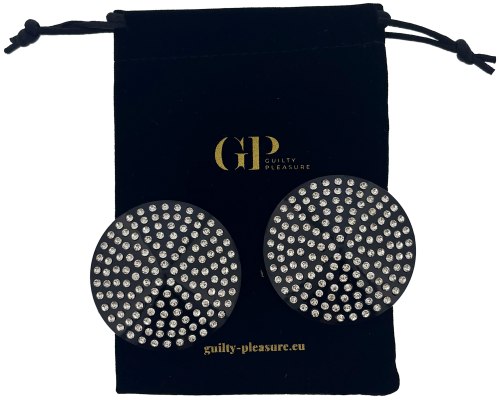 Samolepky na bradavky s kamínky Guilty Pleasure