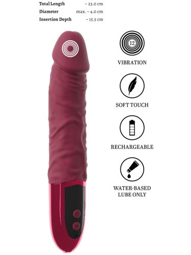 Realistický vibrátor Varelo