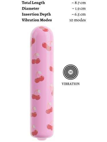 Mini vibrátor Cherry