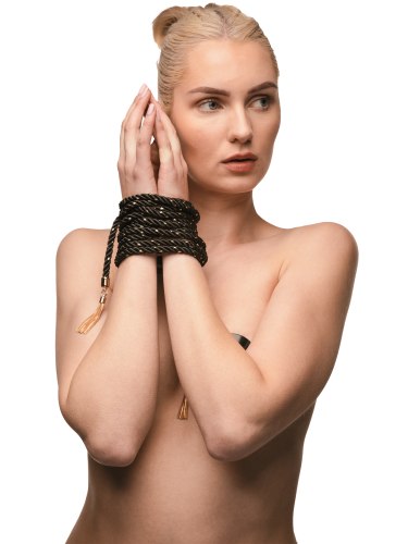 BDSM lano se střapci Guilty Pleasure, 3 m