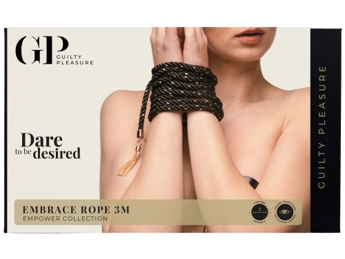 BDSM lano se střapci Guilty Pleasure, 3 m
