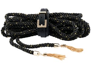 BDSM lano se střapci Guilty Pleasure, 3 m – Bondage lana na vzrušující svazování