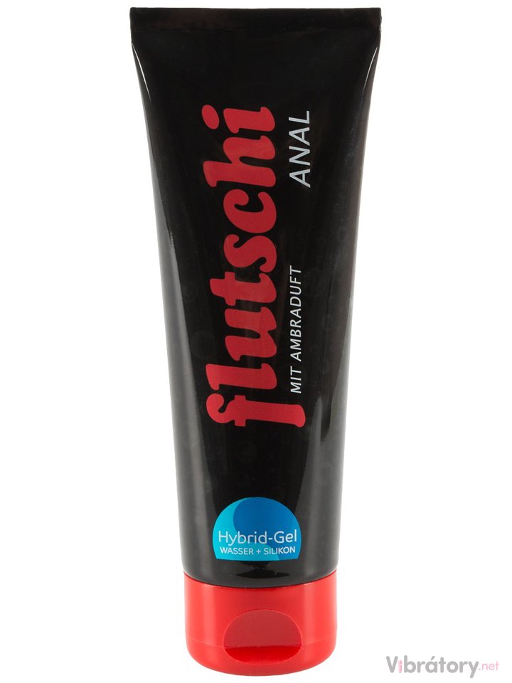 Hybridní anální lubrikační gel Flutschi ANAL, 80 ml
