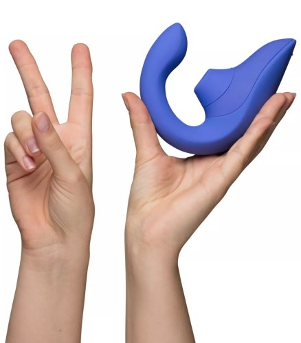 Vibrátor s pulzační stimulací klitorisu Womanizer Blend