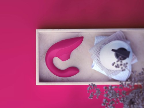 Vibrátor s pulzační stimulací klitorisu Womanizer Blend