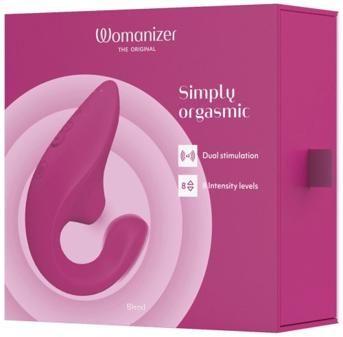 Vibrátor s pulzační stimulací klitorisu Womanizer Blend