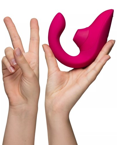 Vibrátor s pulzační stimulací klitorisu Womanizer Blend