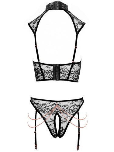 Set erotického krajkového prádla Abierta Fina