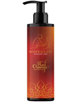 Masážní a lubrikační gel Red Orange Temptation, 150 ml – Masážní gely