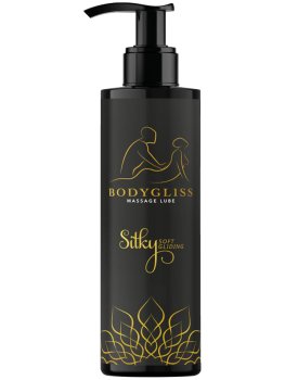 Masážní a lubrikační gel Silky Soft Gliding, 150 ml – Masážní gely