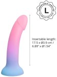 Silikonové dildo s přísavkou Dildolls Utopia L