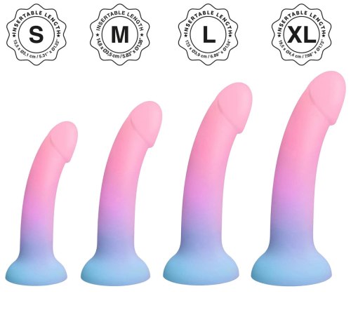 Silikonové dildo s přísavkou Dildolls Utopia L