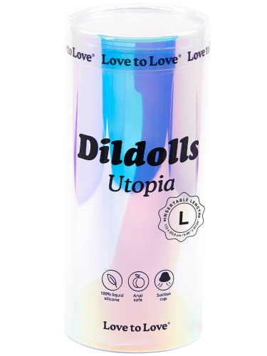 Silikonové dildo s přísavkou Dildolls Utopia L