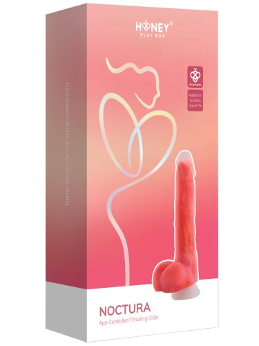 Realistický přirážecí vibrátor NOCTURA