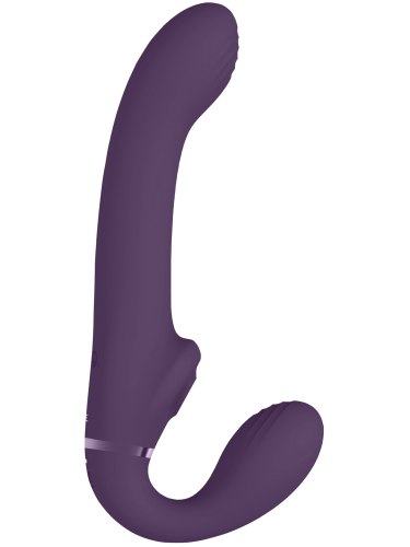 Samodržící vibrační strapon s pulzací Ai