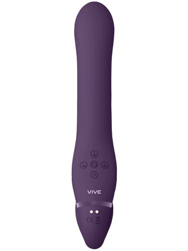 Samodržící vibrační strapon s pulzací Ai