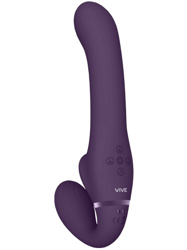 Samodržící vibrační strapon s pulzací Ai