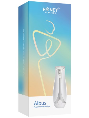 Sací a vibrační masturbátor Albus