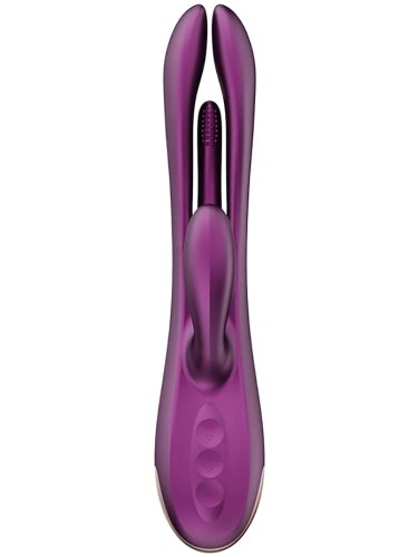 Vibrátor s králíčkem a jazýčkem TERRI