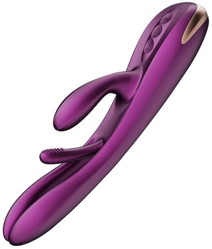 Vibrátor s králíčkem a jazýčkem TERRI