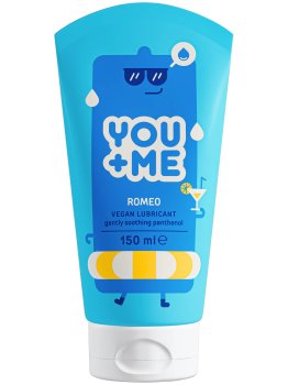 Vodní lubrikační gel YOU+ME Romeo, 150 ml – Lubrikační gely na vodní bázi