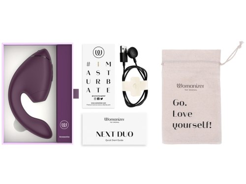 Vibrátor s pulzační stimulací klitorisu Womanizer Next Duo