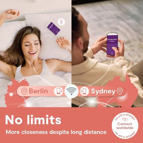 Tvarovatelný párový vibrátor We-Vibe Chorus Pro