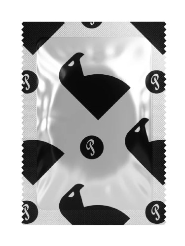 Černé kondomy Primeros BLACK HAWK, 12 ks