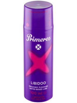 Stimulační vodní lubrikační gel Primeros LIBIDOO, 100 ml – Hřejivé a dráždivé lubrikační gely (prokrvující)