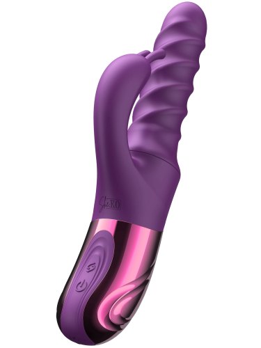 Přirážecí a rotační vibrátor s králíčkem She.E.O