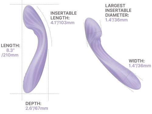 Interaktivní hřejivý vibrátor Svakom Margot