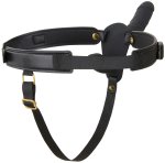 Dvojitý vibrační strap-on Inferno